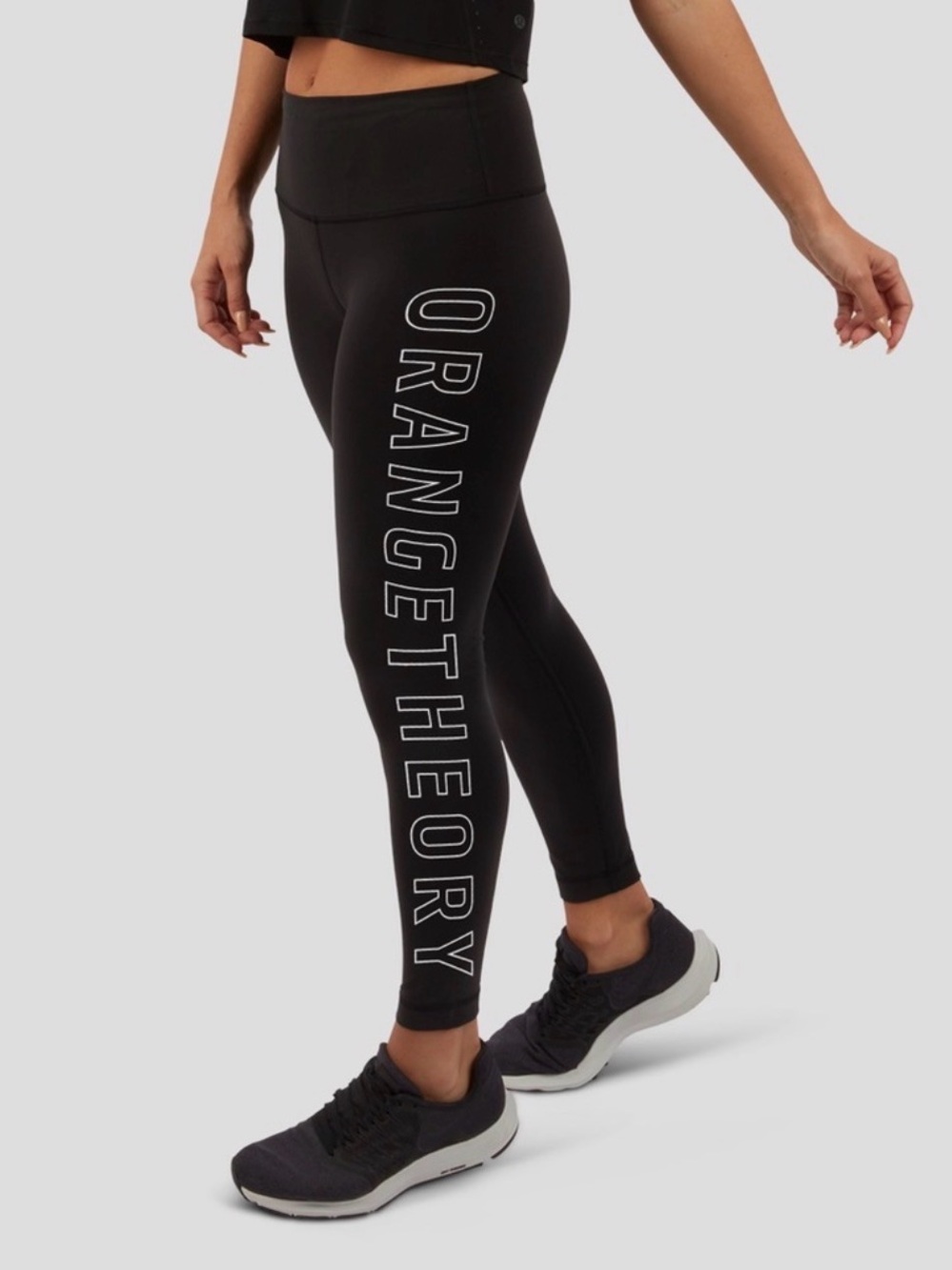 Lululemon Orangetheory Wunder Train Black Leggings Size 2